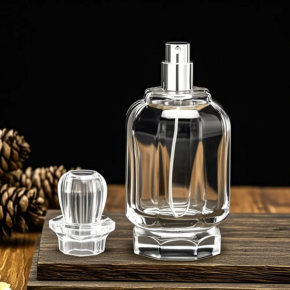 frasco de perfume vintage con bomba