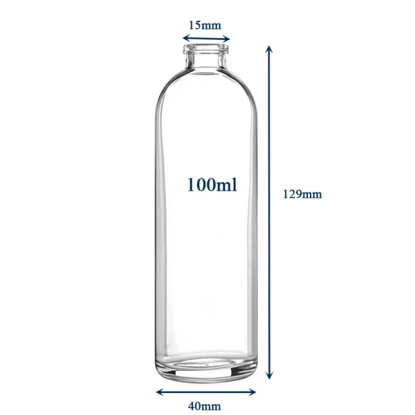 blank cologne bottle