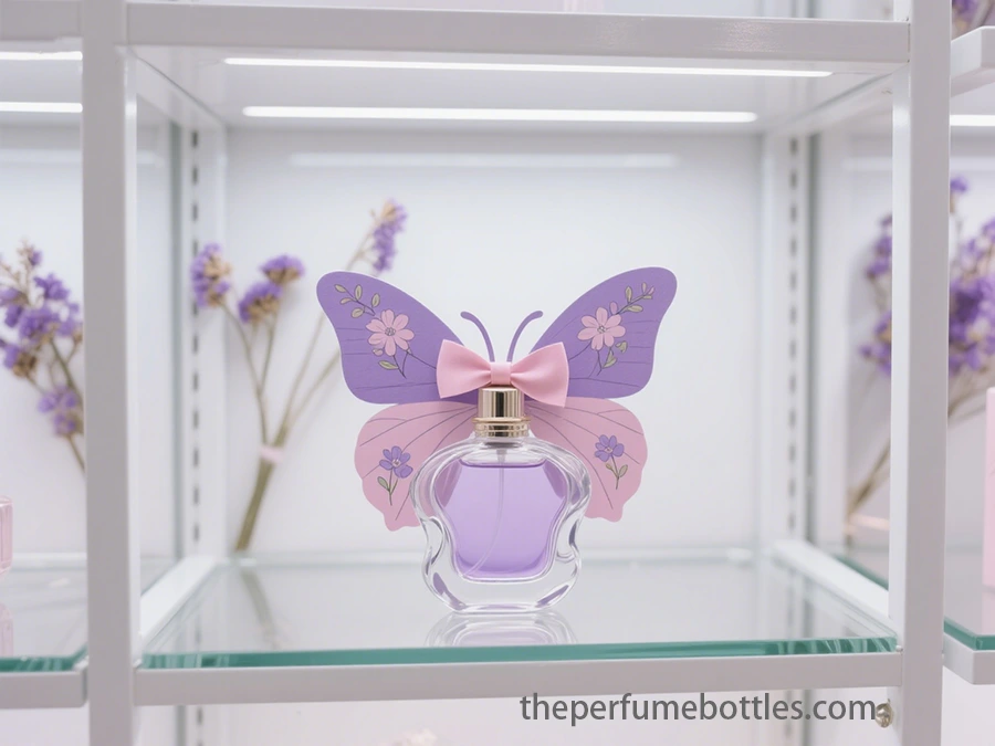 Schmetterling Parfümflasche