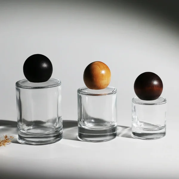 empty glass perfume bottles