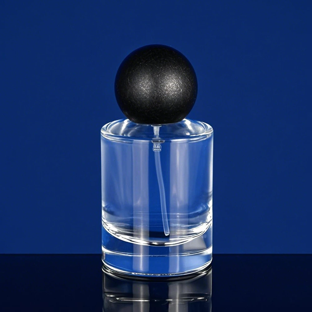empty glass perfume bottles