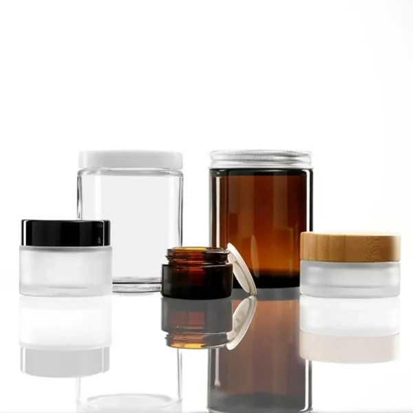 cosmetic jars wholesale, a jar of face cream