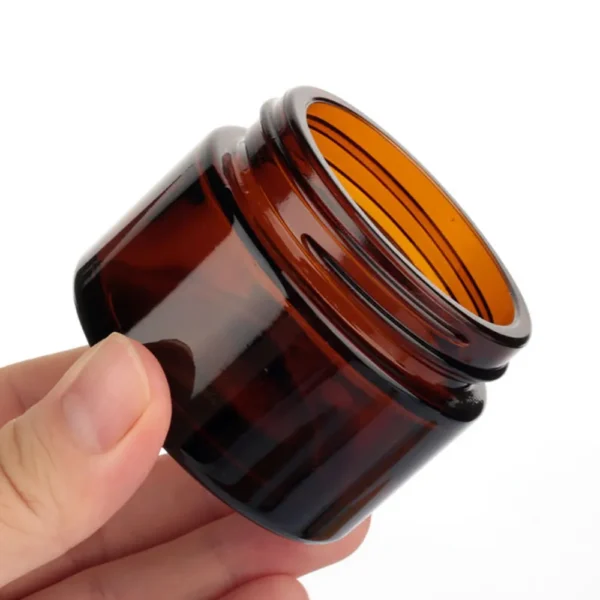 cosmetic jars with lids