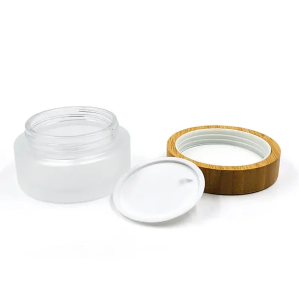 cosmetic pots with lids