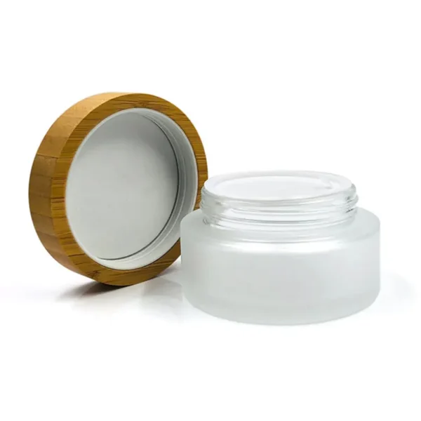 cosmetic pots with lids