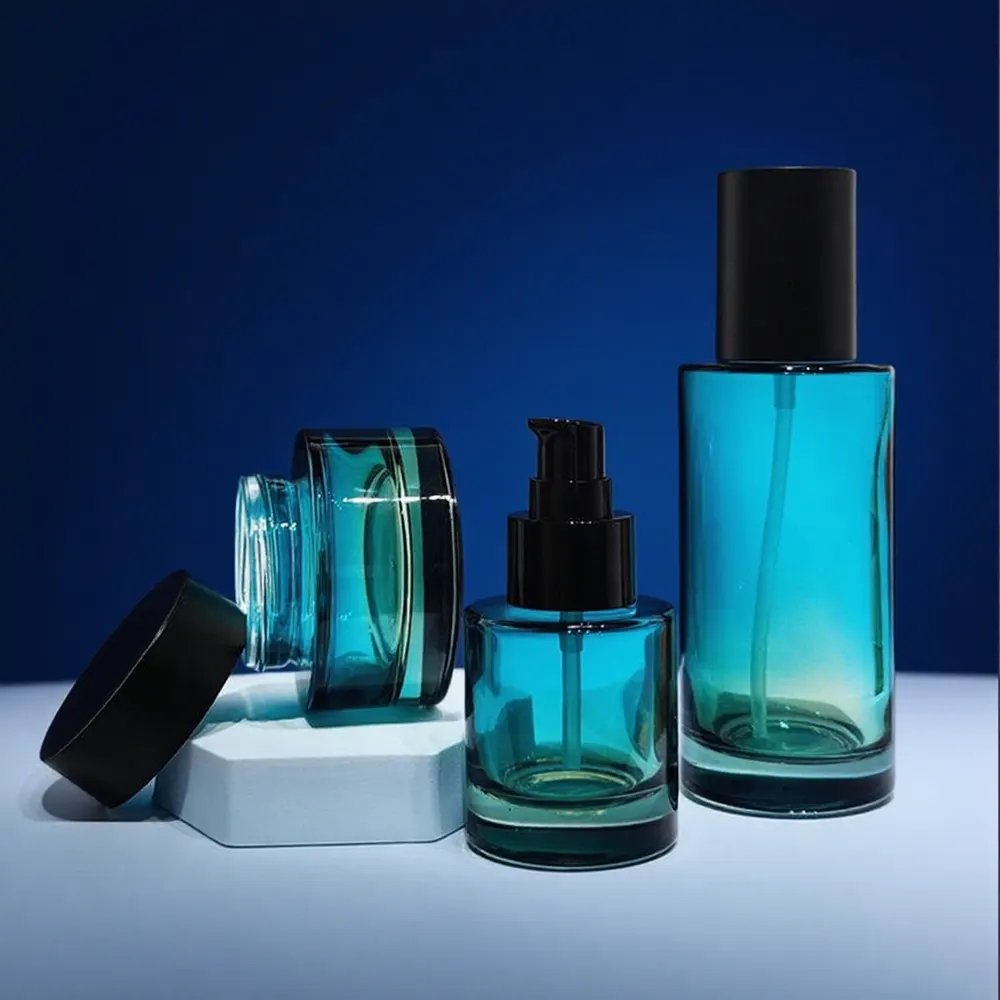 glass airless pump bottles