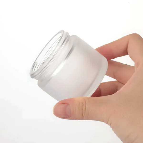lotion glass jar