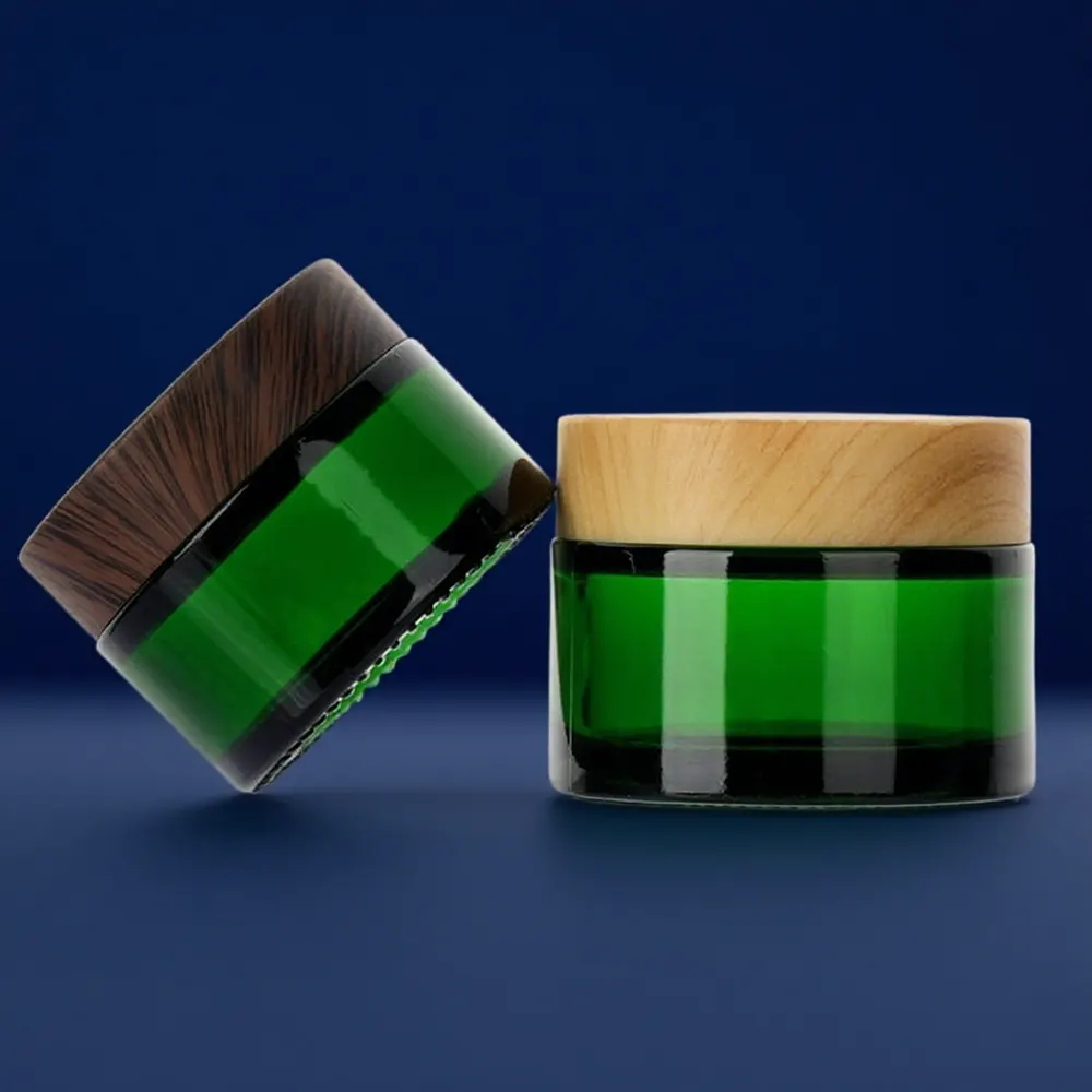 makeup jars