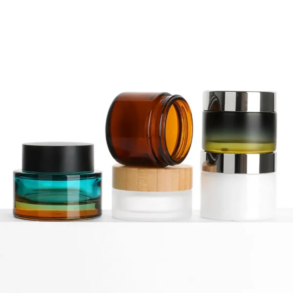 makeup jars
