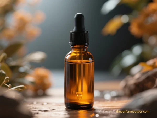 amber dropper bottles
