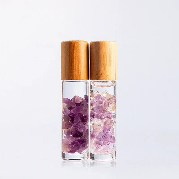 clear glass roller bottles, glass roll on bottles