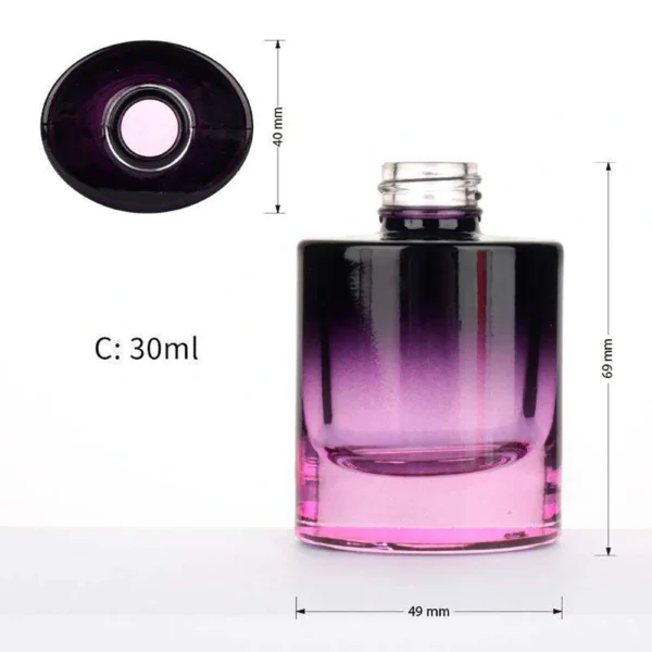 cosmetic bottles glass