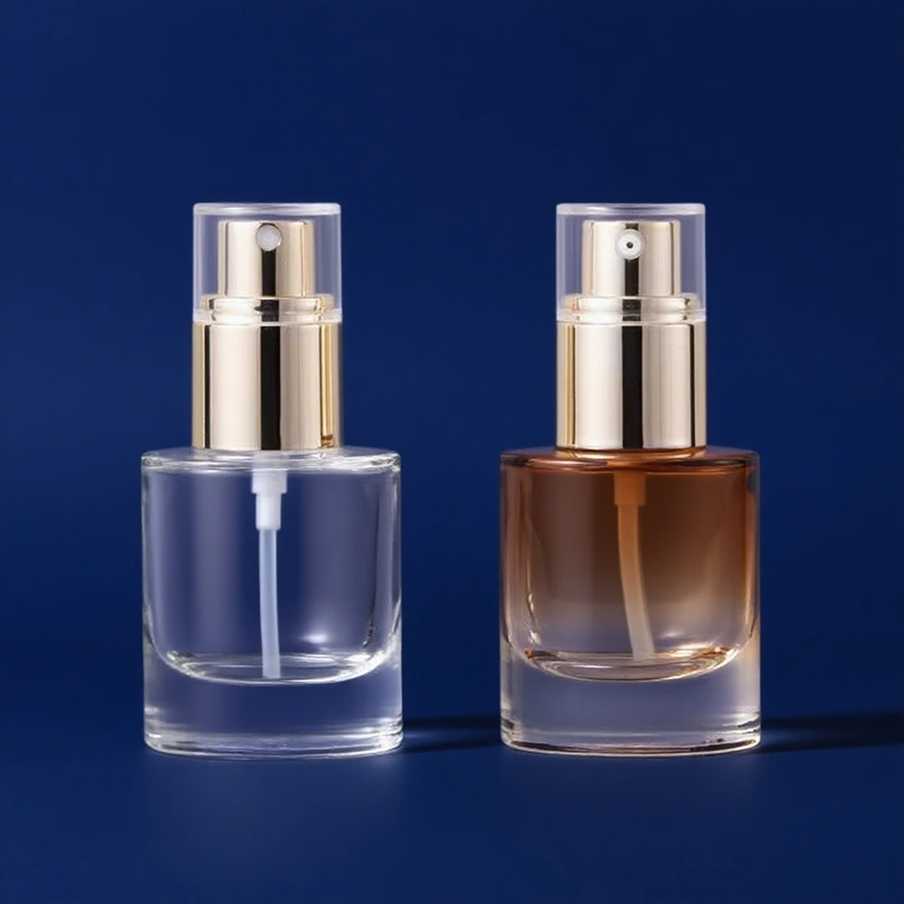 cosmetic bottles glass