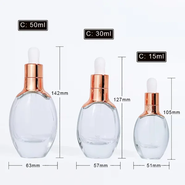 empty dropper bottles
