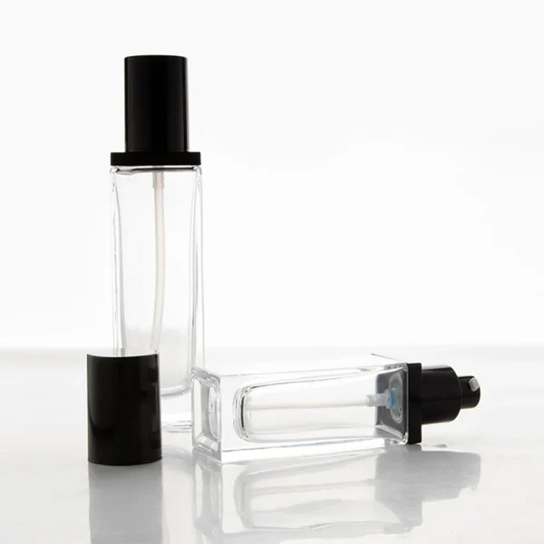 empty lotion bottles with pump