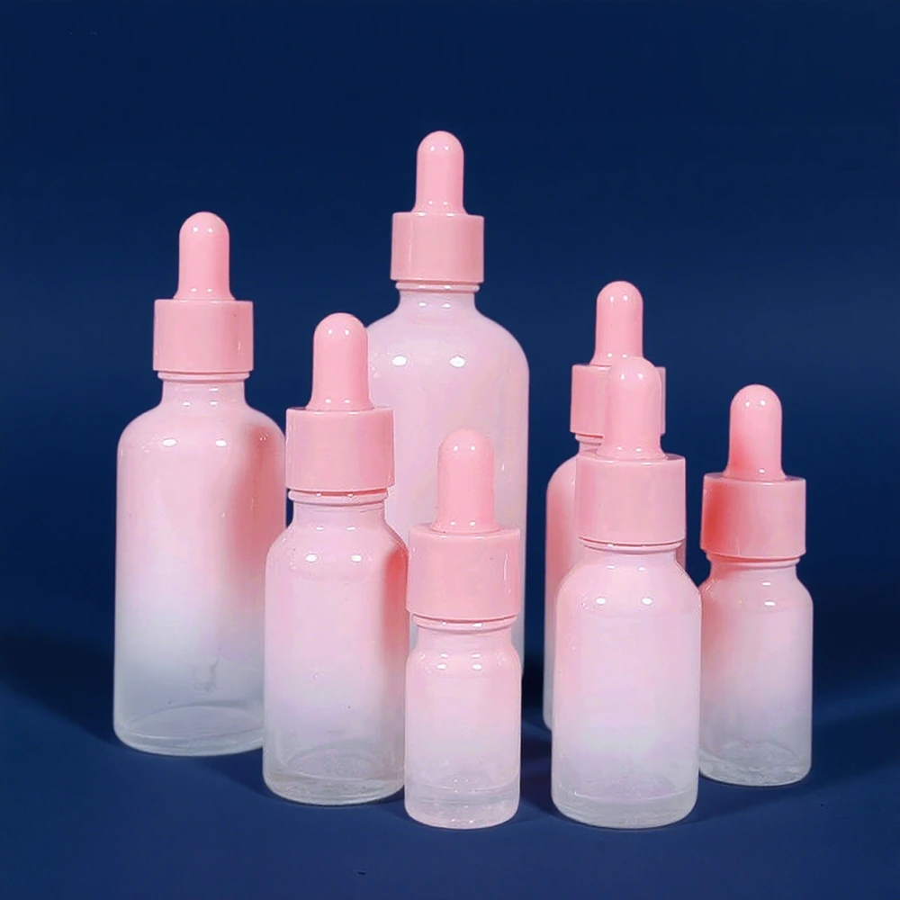 glass bottles with dropper