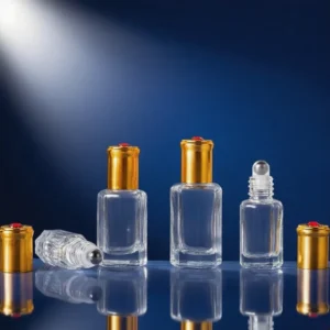 glass perfume roller bottles