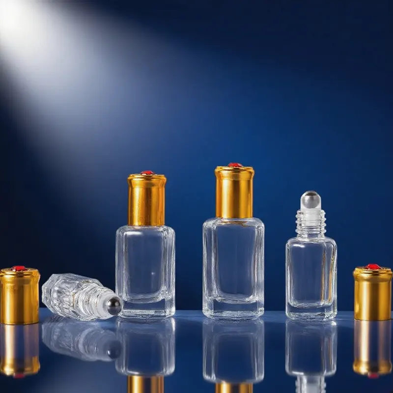 glass perfume roller bottles