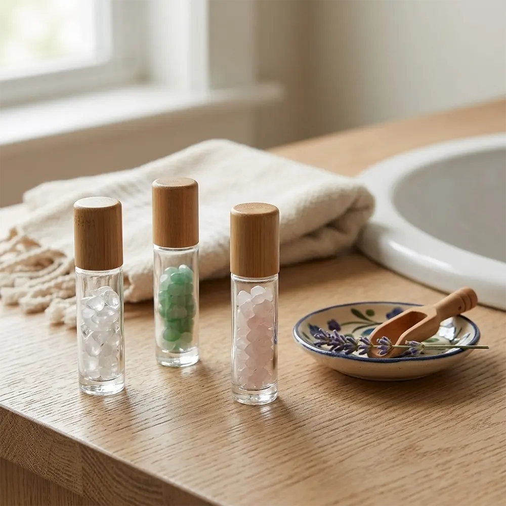 üveg tekercses palackok