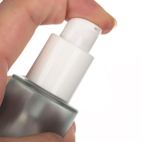 refillable glass pump bottles