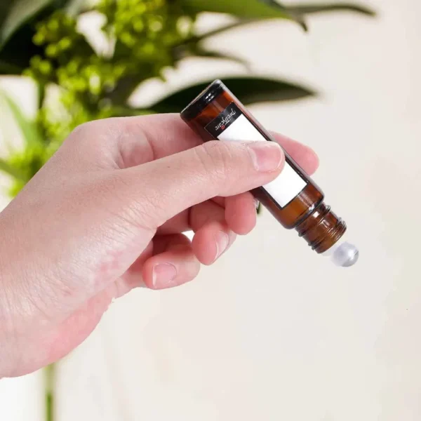 amber glass roller ball bottles