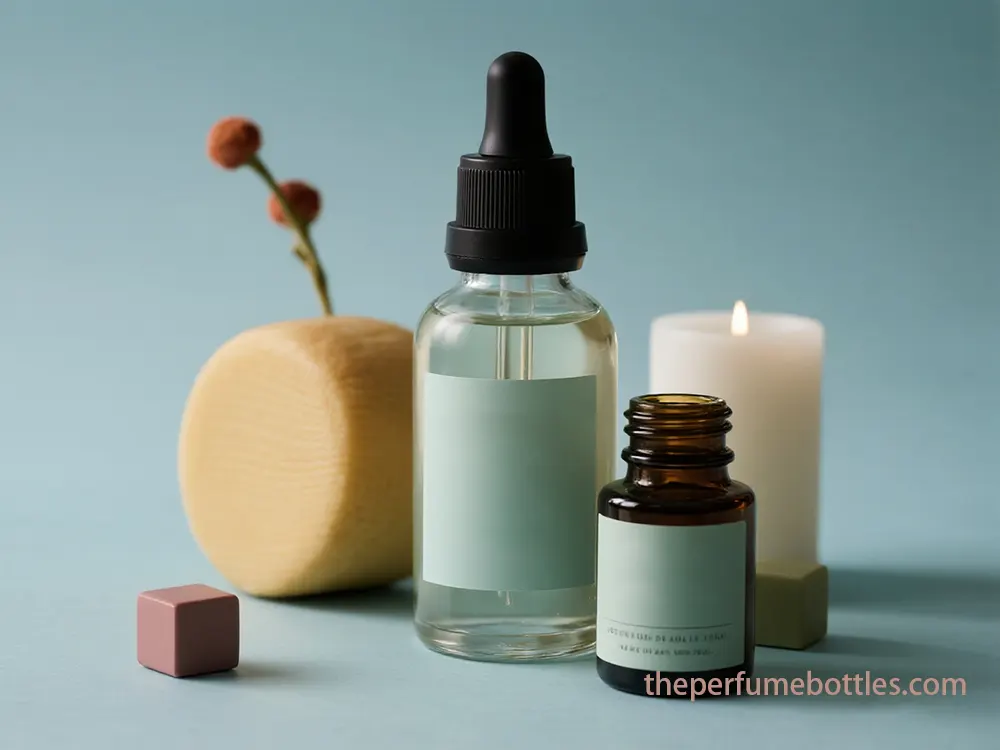 amber bottle with dropper