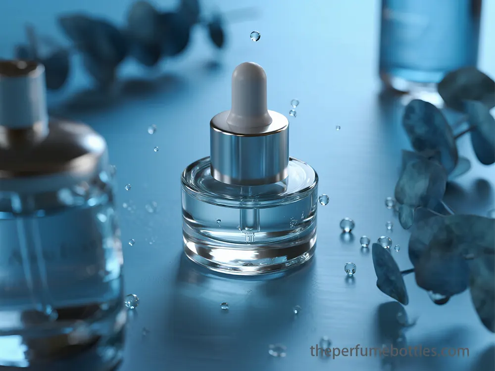 amber bottle with dropper