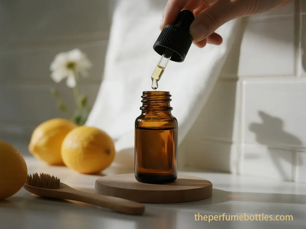 glass bottles for essential oils