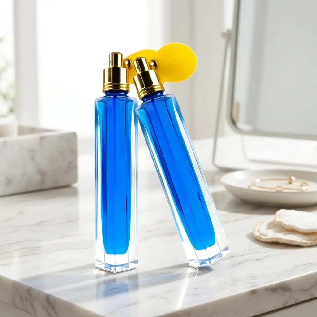 glass vintage perfume bottles