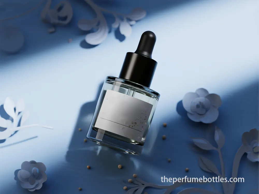 small glass dropper bottles