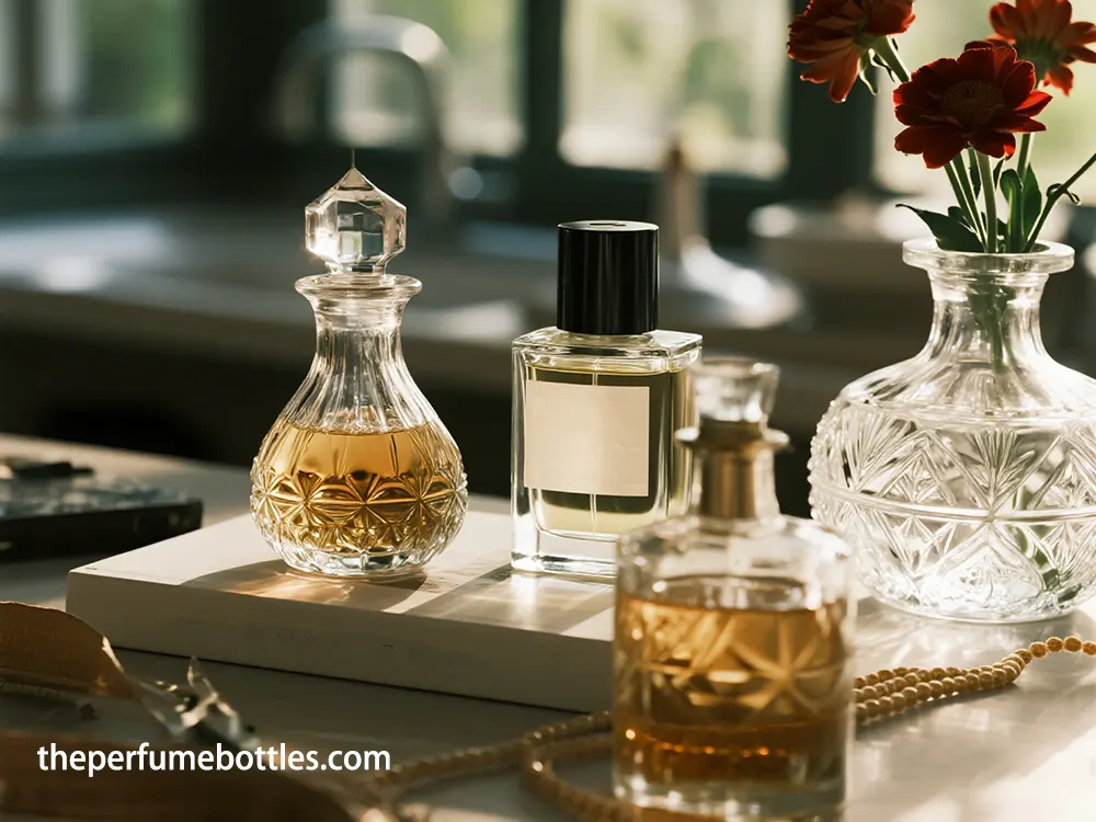 glass perfume bottles customize