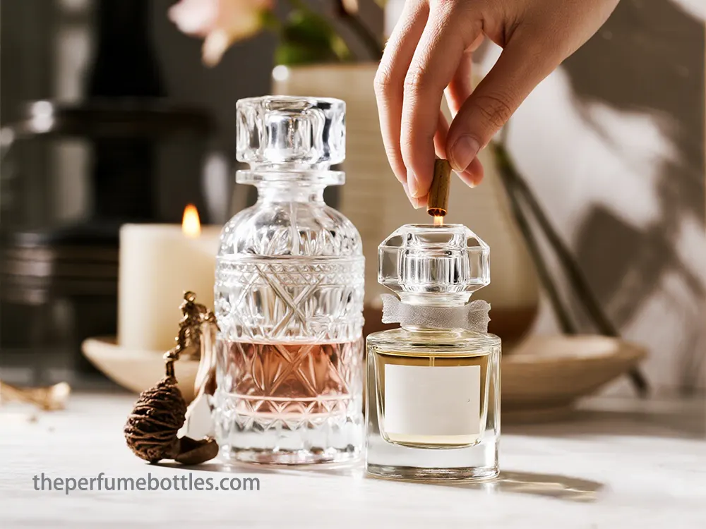 glass perfume bottles customize