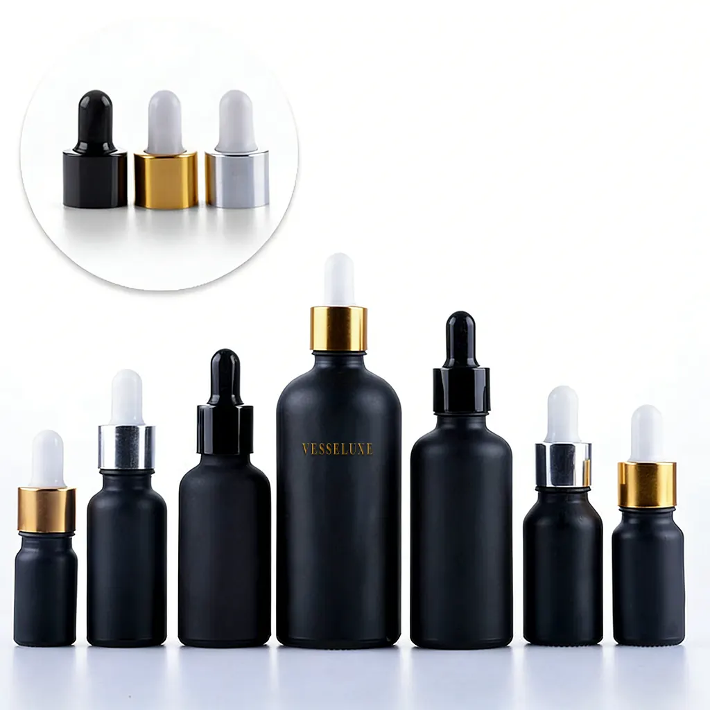 tincture bottles with dropper
