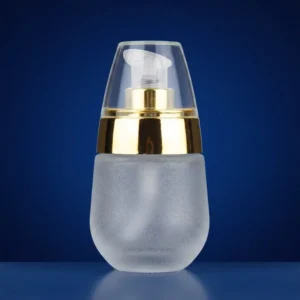 cosmetic glass bottles with pumps