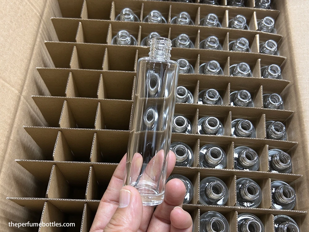 glass lotion bottle tends